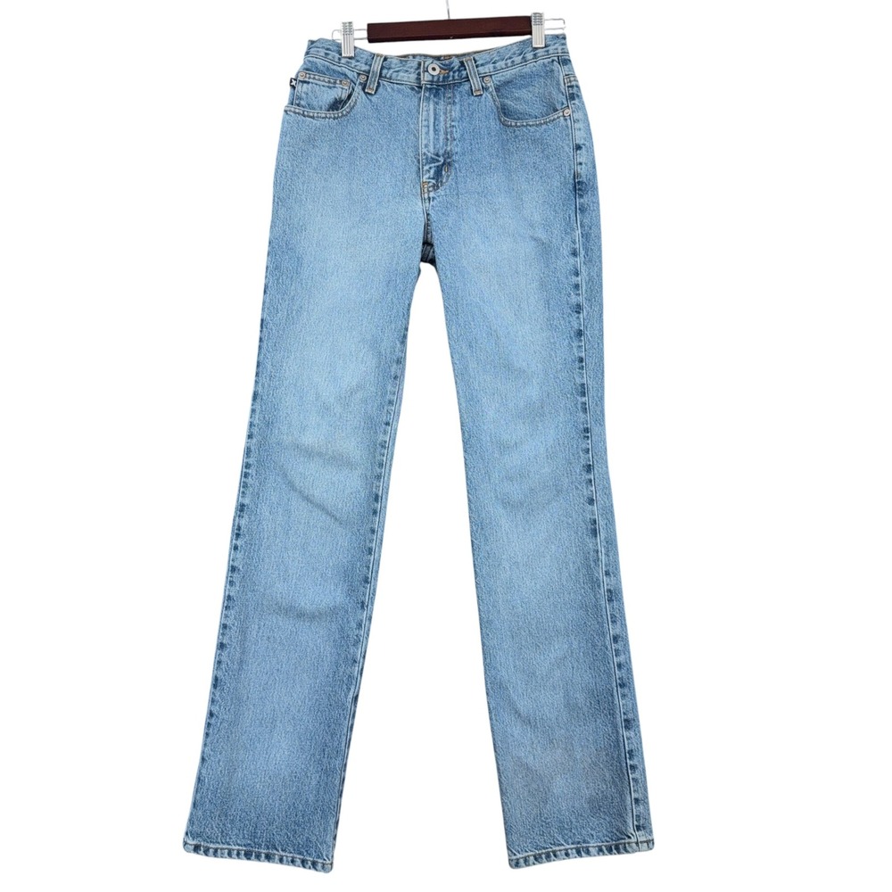 Express Jeans Bootcut Women 5/6L 100% Cotton Blue Denim High Rise Y2K 10968‎
